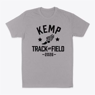 Kemp Elementary School Track and Field Classic Dad T-Shirt