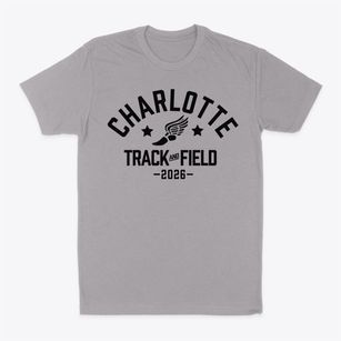 Charlotte Elementary School Track and Field Classic Dad T-Shirt