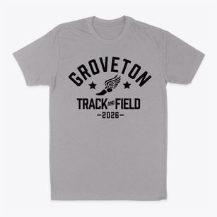 Groveton High School Track and Field Classic Dad T-Shirt
