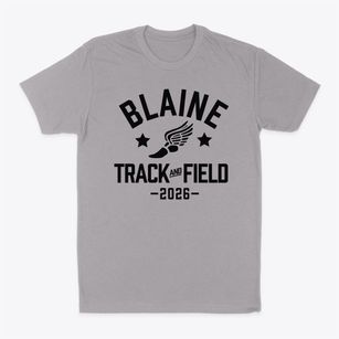 Catharine Blaine School Track and Field Classic Dad T-Shirt