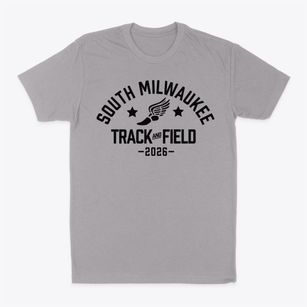 South Milwaukee Middle School Track and Field Classic Dad T-Shirt