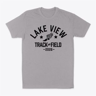 Lake View Intermediate School Track and Field Classic Dad T-Shirt