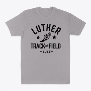 Luther High School Track and Field Classic Dad T-Shirt