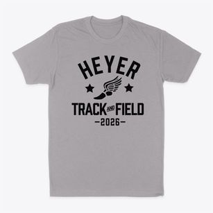 Heyer Elementary School Track and Field Classic Dad T-Shirt