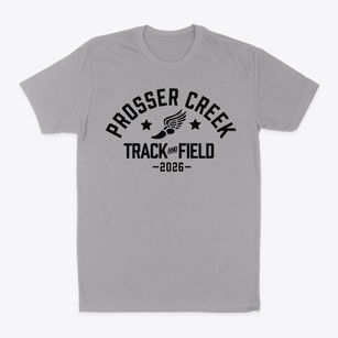 Prosser Creek Charter School Track and Field Classic Dad T-Shirt