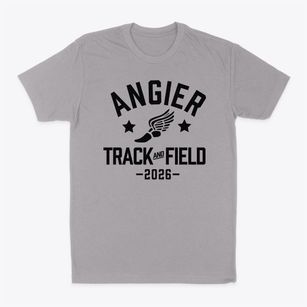 Angier Elementary School Track and Field Classic Dad T-Shirt