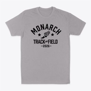 Monarch High School Track and Field Classic Dad T-Shirt