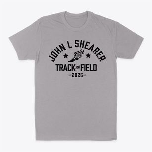 John L Shearer Elementary School Track and Field Classic Dad T-Shirt