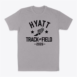Hyatt Elementary School Track and Field Classic Dad T-Shirt