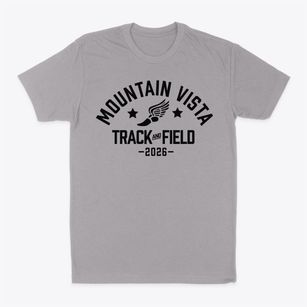 Mountain Vista Elementary School Track and Field Classic Dad T-Shirt