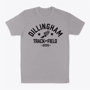 Dillingham Elementary School Track and Field Classic Dad T-Shirt