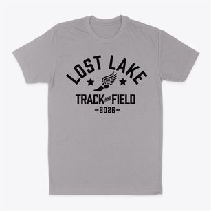 Lost Lake Elementary School Track and Field Classic Dad T-Shirt