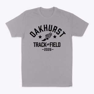 Oakhurst Elementary School Track and Field Classic Dad T-Shirt