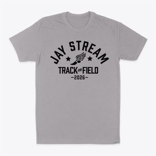 Jay Stream School Track and Field Classic Dad T-Shirt