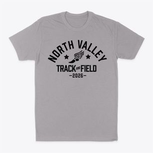 North Valley Christian Academy Track and Field Classic Dad T-Shirt