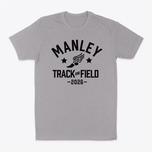 Manley Career Academy High School Track and Field Classic Dad T-Shirt