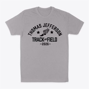 Thomas Jefferson Elementary School Track and Field Classic Dad T-Shirt