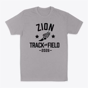 Zion Lutheran School Track and Field Classic Dad T-Shirt