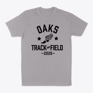 Oaks High School Track and Field Classic Dad T-Shirt