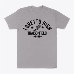 Loretto High School Track and Field Classic Dad T-Shirt