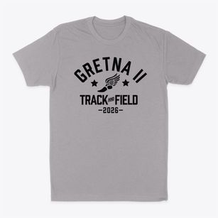 Gretna Ii Kindergarten School Track and Field Classic Dad T-Shirt