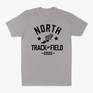 North Primary School Track and Field Classic Dad T-Shirt