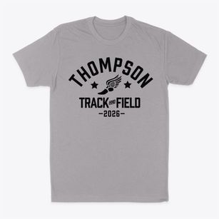 Thompson Middle School Track and Field Classic Dad T-Shirt