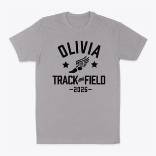Olivia Senior High School Track and Field Classic Dad T-Shirt