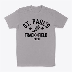 Saint Paul's Lutheran School Track and Field Classic Dad T-Shirt