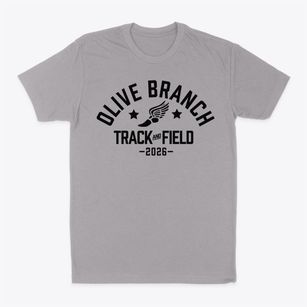 Olive Branch Elementary School Track and Field Classic Dad T-Shirt