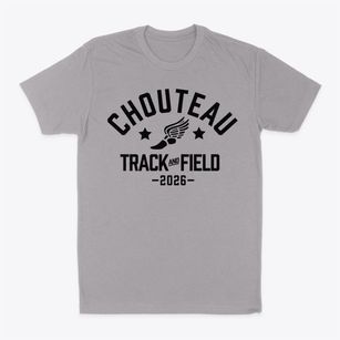 Chouteau Elementary School Track and Field Classic Dad T-Shirt