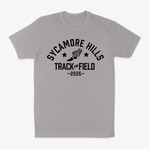 Sycamore Hills Elementary School Track and Field Classic Dad T-Shirt