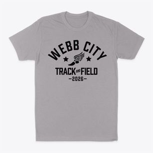 Webb City Junior High School Track and Field Classic Dad T-Shirt