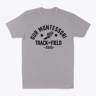 Our Montessori School Track and Field Classic Dad T-Shirt