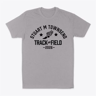 Stuart M Townsend Middle School Track and Field Classic Dad T-Shirt
