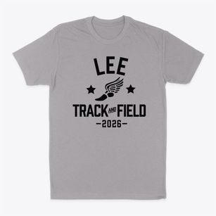 Lee Christian School Track and Field Classic Dad T-Shirt