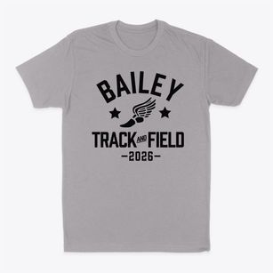 Bailey Elementary School Track and Field Classic Dad T-Shirt