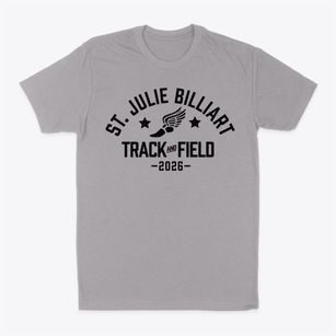 Saint Julie Billiart School Track and Field Classic Dad T-Shirt