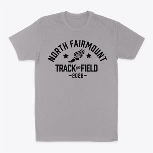 North Fairmount Elementary School Track and Field Classic Dad T-Shirt