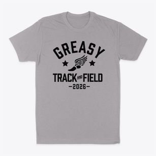 Greasy Elementary School Track and Field Classic Dad T-Shirt