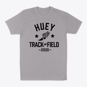 Huey Elementary School Track and Field Classic Dad T-Shirt