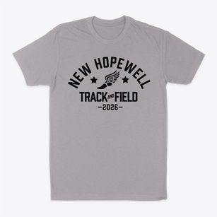 New Hopewell Elementary School Track and Field Classic Dad T-Shirt
