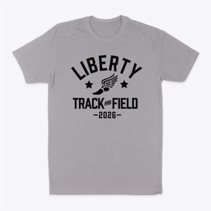 Liberty High School Track and Field Classic Dad T-Shirt