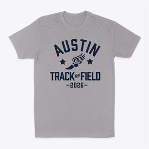 Austin Elementary School Track and Field Classic Dad T-Shirt