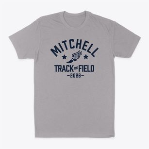 Mitchell Guidance Center Track and Field Classic Dad T-Shirt