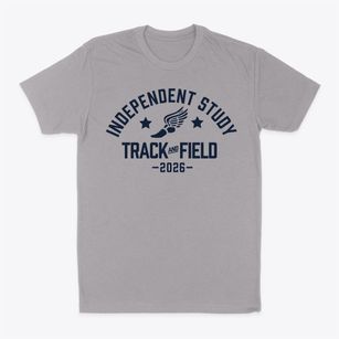 Independent Study High School Track and Field Classic Dad T-Shirt