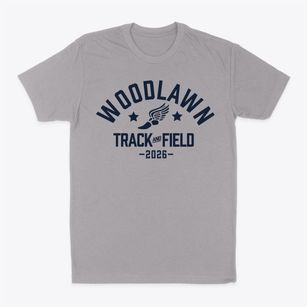 Woodlawn Academy Track and Field Classic Dad T-Shirt