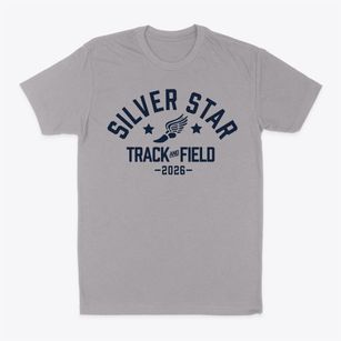 Silver Star Elementary School Track and Field Classic Dad T-Shirt