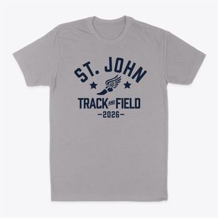 Saint John Lutheran School Track and Field Classic Dad T-Shirt