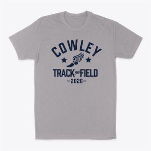 Cowley Elementary School Track and Field Classic Dad T-Shirt